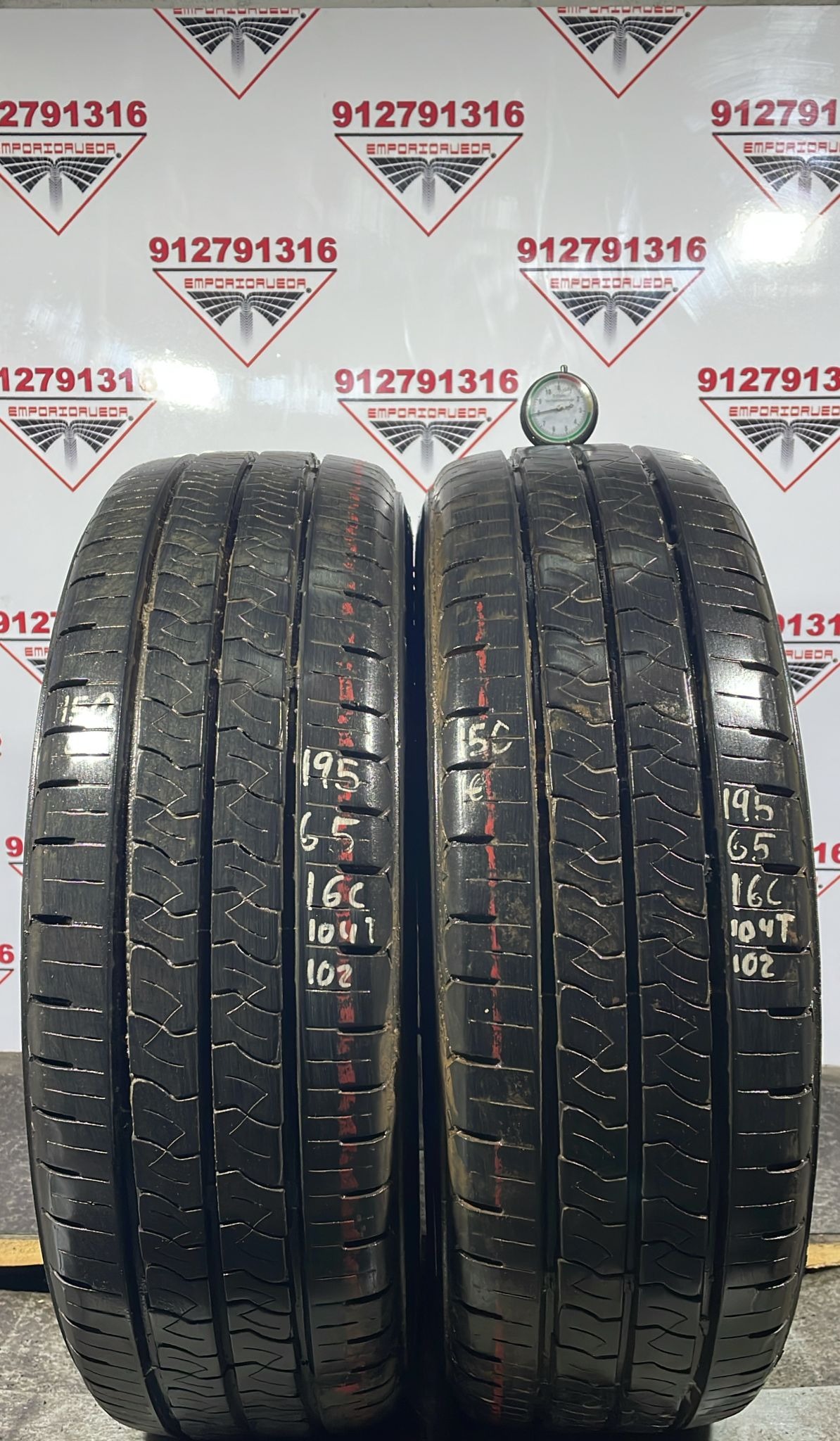 KUMHO PORTRAN USADO  195/65 R16C 104/102 T